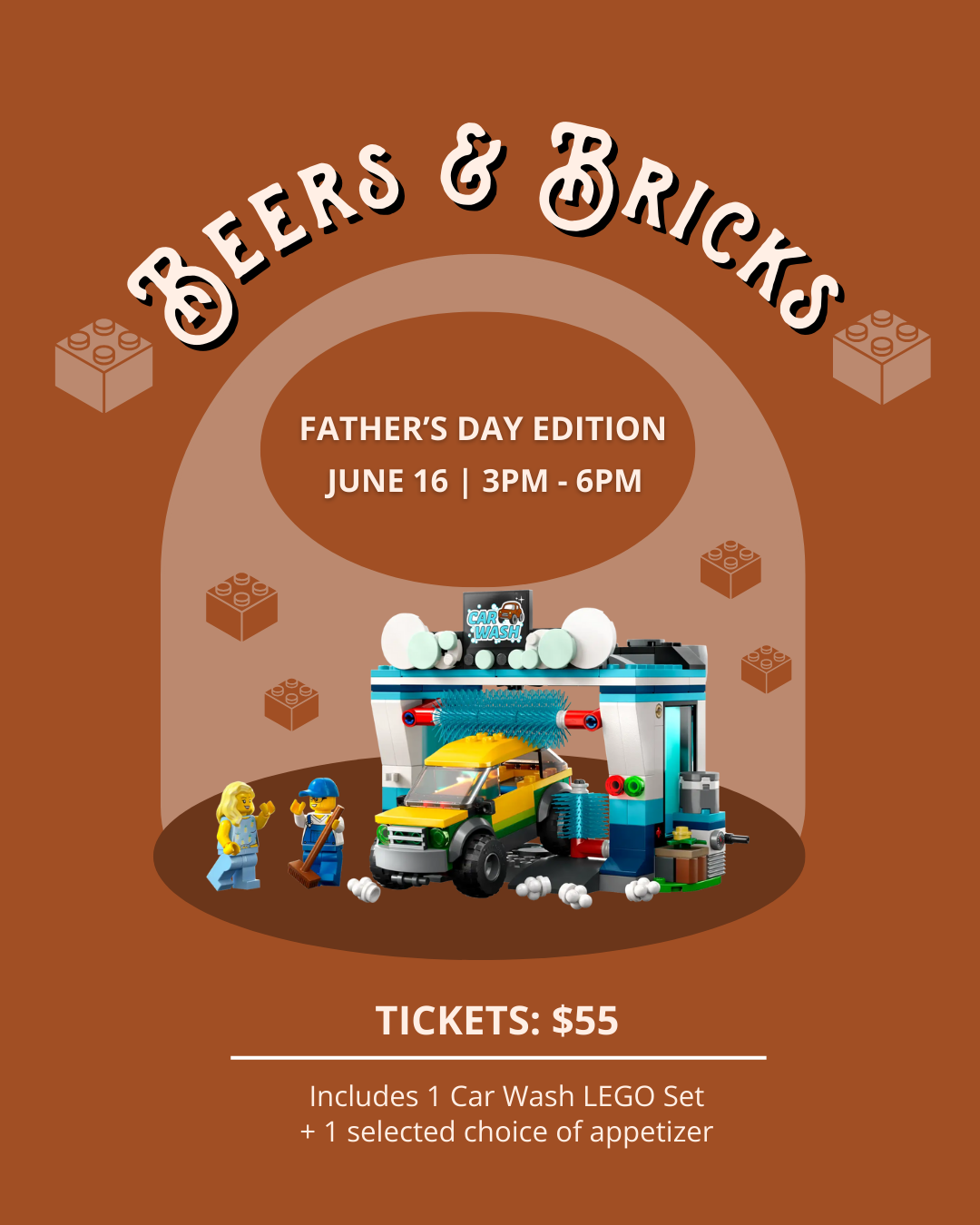BEERS & BRICKS Father's Day Copper Brewing
