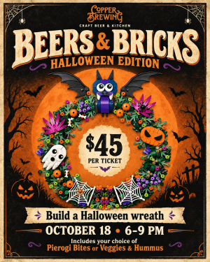 BEERS & BRICKS - Halloween - Wreath