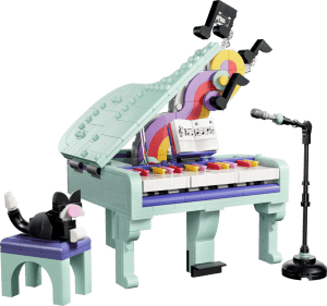 Piano with Cat - 31392
